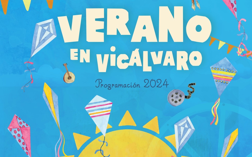 detalle cartel Verano en Vicálvaro