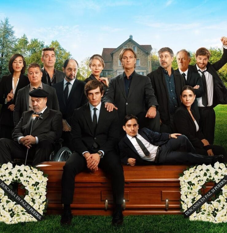 Actores de la película 'Un funeral de locos'