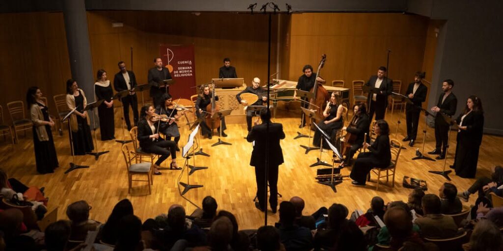 La agrupación Delirivum Musica durante una de sus actuaciones