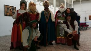 Los pregoneros anuncian la llegada de los Reyes Magos a Villa de Vallecas