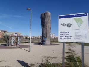 Rocódromo y boulder en el Corredor Deportivo del Ensanche de Vallecas
