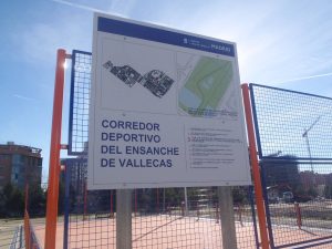 Nuevas pistas deportivas en el Corredor Deportivo del Ensanche de Vallecas