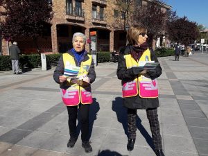 Voluntarios por Madrid colaboró en la Feria del Empleo