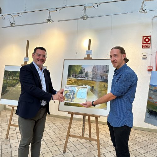 Entrega de premios Certamen de Pintura al aire libre Escuela de Vallecas