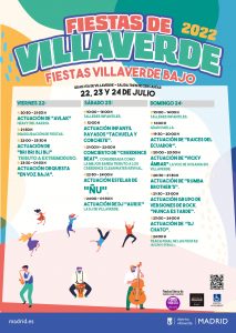 Cartel de las Fiestas de Villaverde Bajo