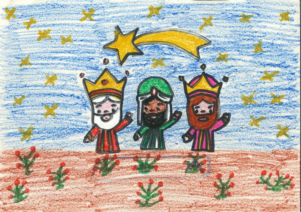  Dibujos muy especiales para anunciar la llegada de los Reyes Magos – Villaverde
