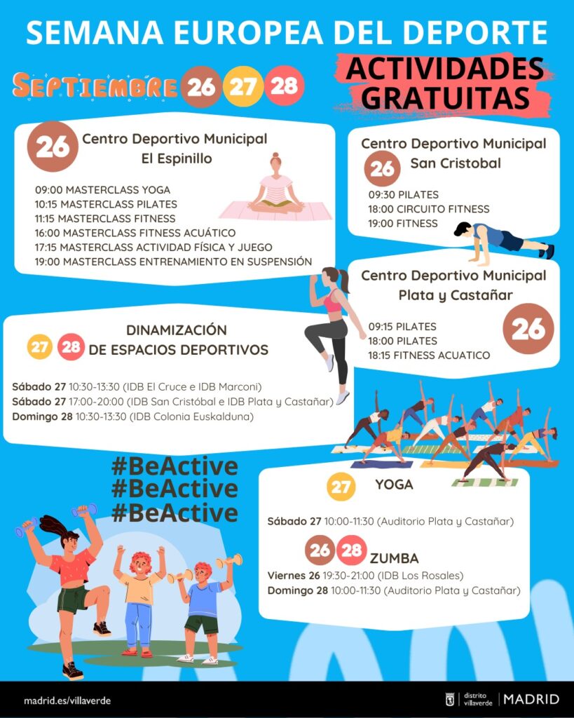 Cartel de actividades