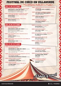 Programa del festival de circo