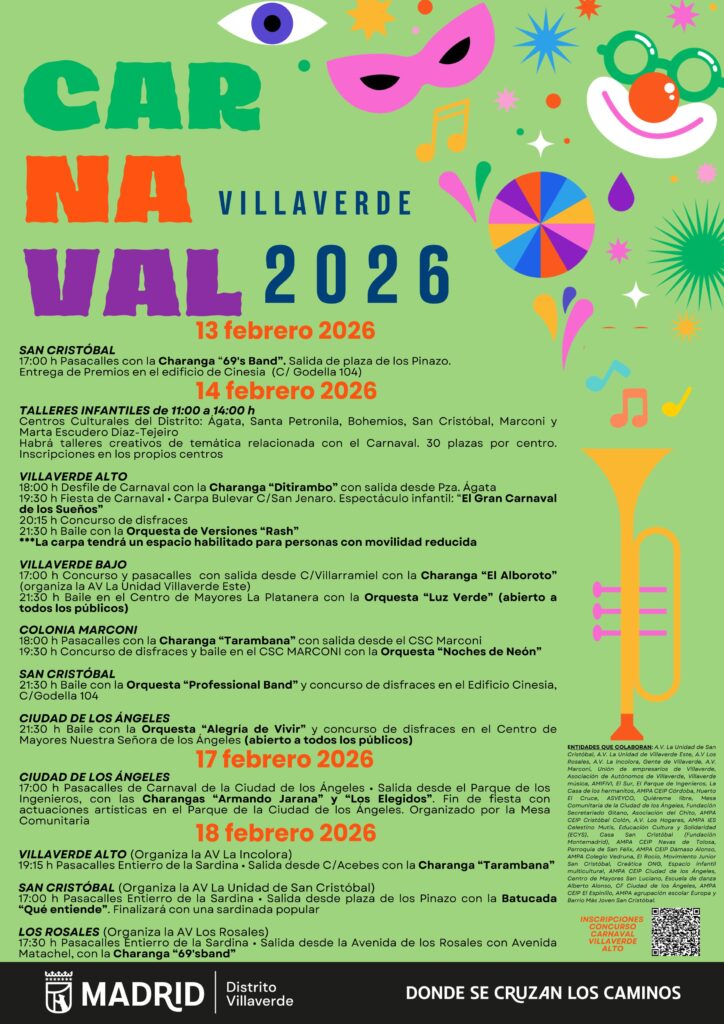Cartel de Carnaval de Villaverde