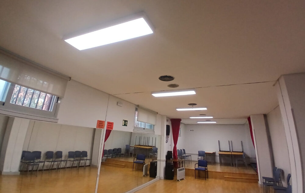 Interior del Centro de Mayores Ortuño Ponce