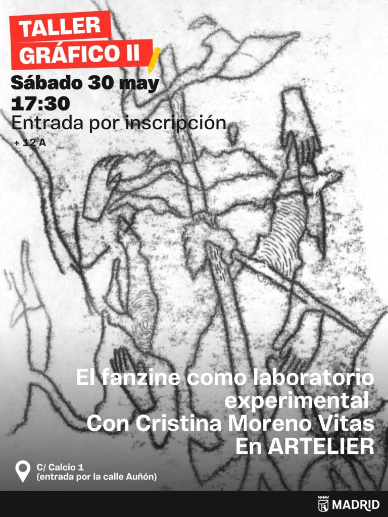 Cartel del taller de fanzine