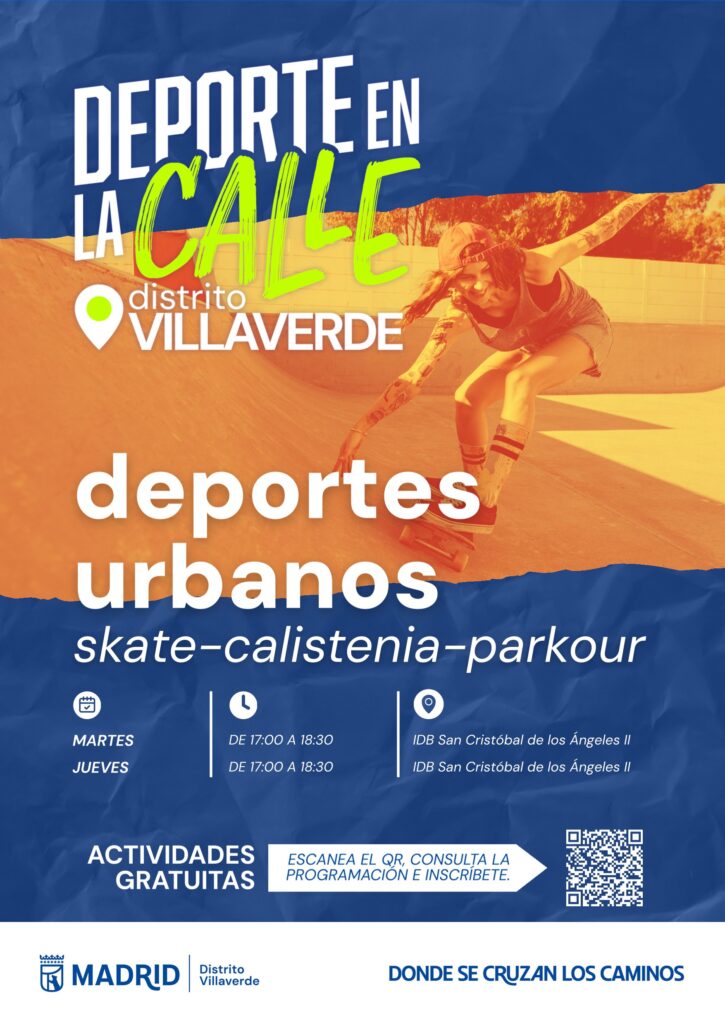 Cartel de Deportes Urbanos