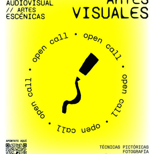 Cartel de artes visuales