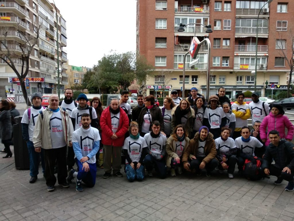 Participantes en la San Silvestre