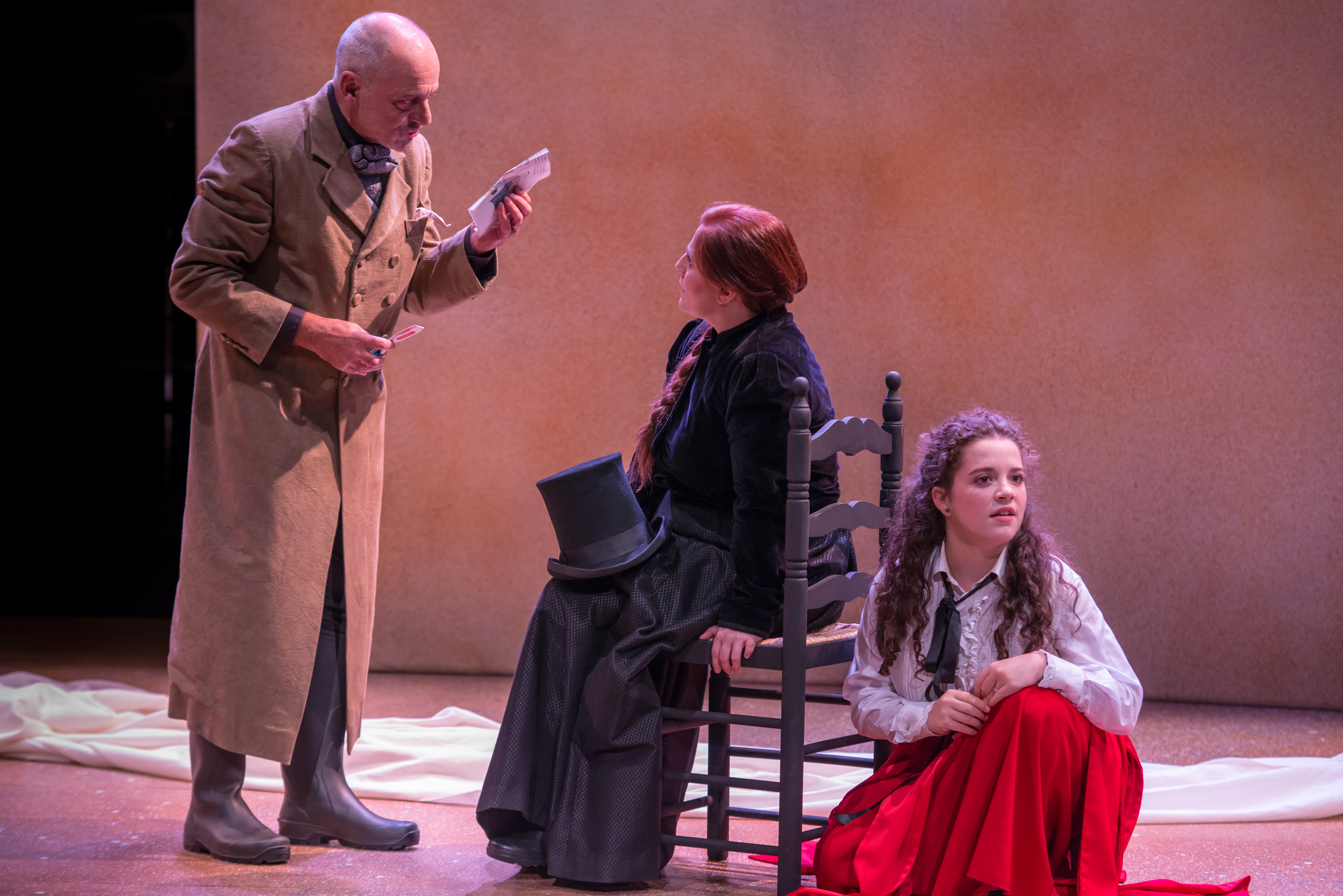 Ensayo de Monsieur Goya. Foto: David Ruiz