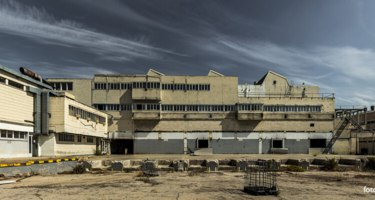 Panorámica de la antigua fábrica de Clesa