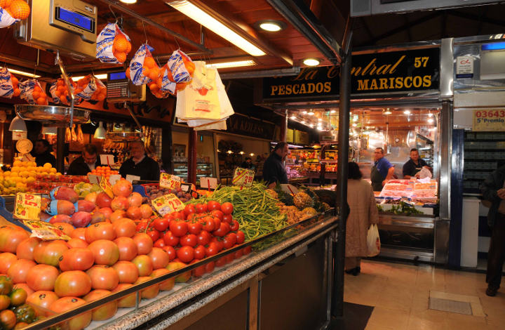 Frutas y verduras de los mercados madrileños