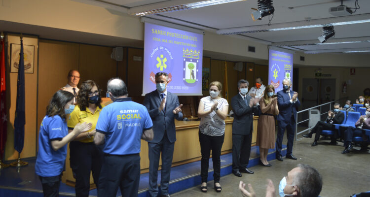 Acto patrona Samur Protección Civil