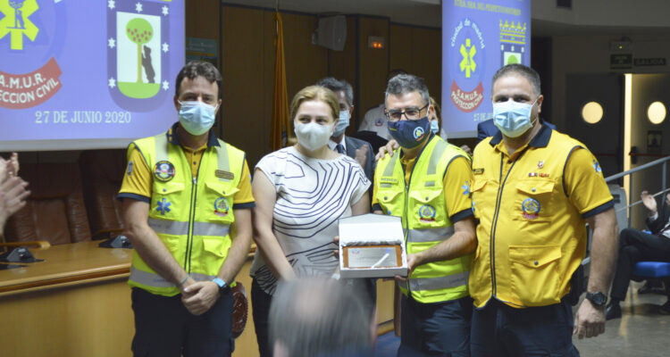 Acto patrona Samur Protección Civil