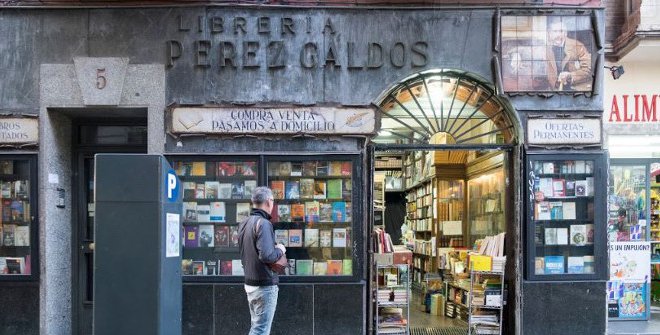 Librería Pérez Galdós, en Chamberí