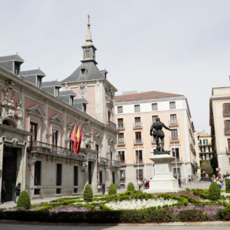 Plaza de la Villa en el corazón de Madrid