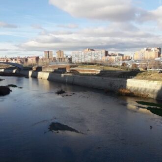 Vista de Arganzuela desde Madrid Río