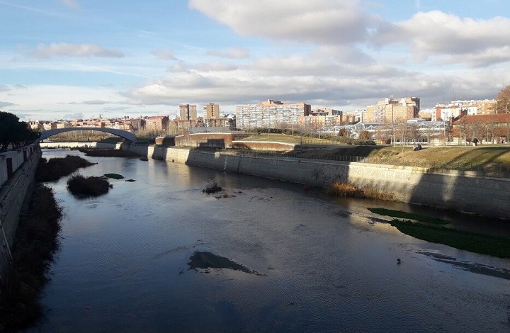 Vista de Arganzuela desde Madrid Río