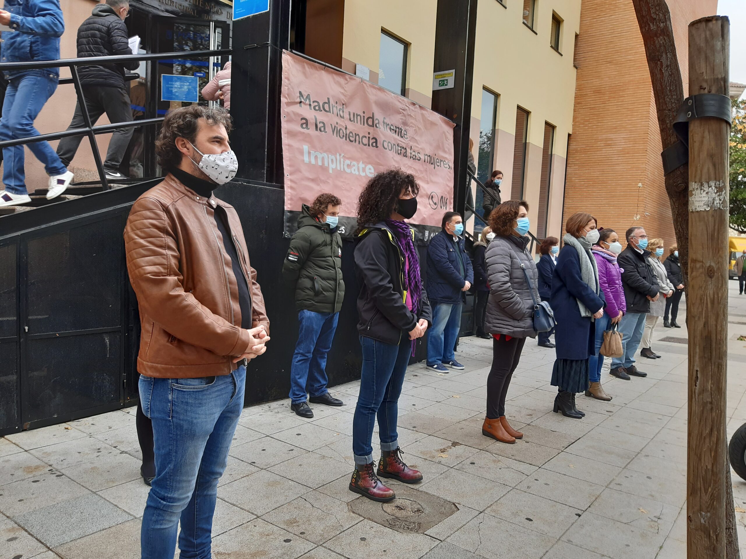 25N - Minuto de Silencio Distrito Villa de Vallecas