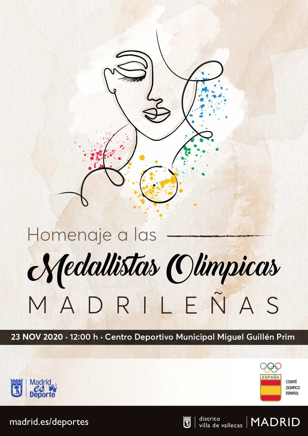 Cartel dela acto que se celebrará el próximo lunes, 23 de noviembre