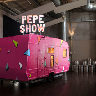 Pepe Show, una antigua caravana convertida en nuevo espacio expositivo.©-Vanessa-Rabade