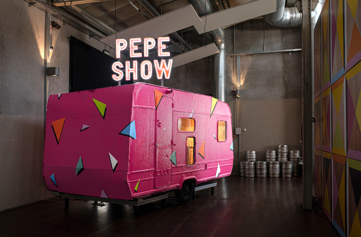 Pepe Show, una antigua caravana convertida en nuevo espacio expositivo.©-Vanessa-Rabade