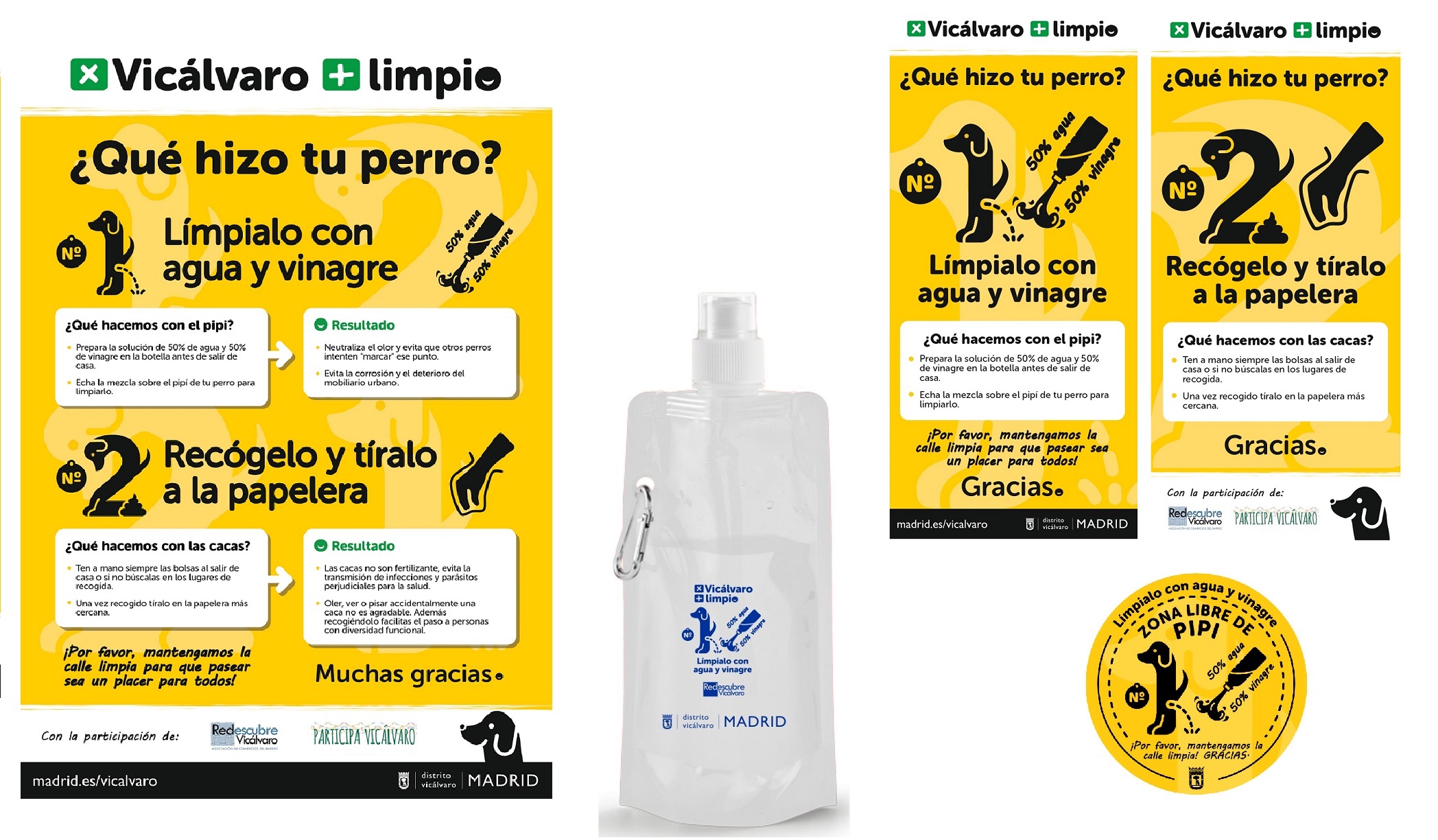 materiales campaña