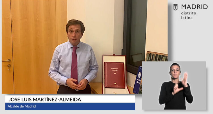 Almeida en la lectura continuada de la Constitución