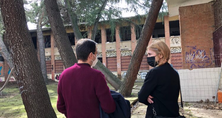 Saavedra y Casariego en el futuro Centro de Formación Especializado en TIC