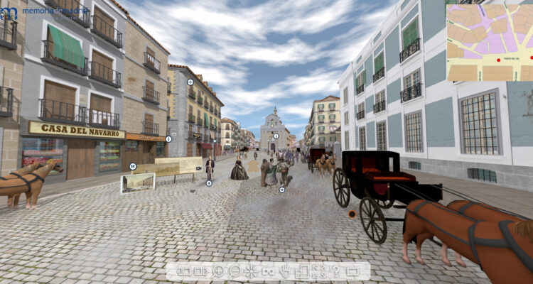 El Madrid desaparecido en 3D (ejemplo de digitalización de Conde Duque)