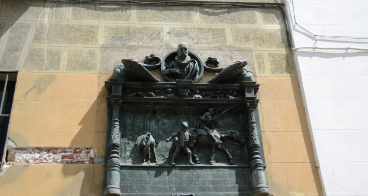 La Sociedad Cervantina se ubica donde estuvo la imprenta de la que salió la primera edición de El Quijote en Atocha, 87