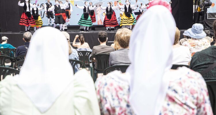 Danzas regionales en el Auditorio de Entrevías