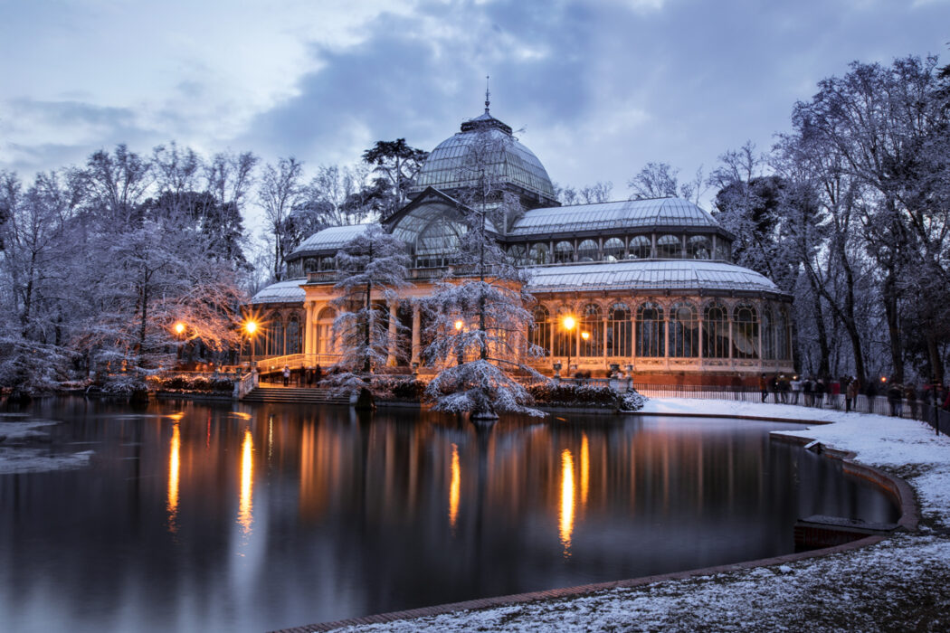 Cristalización. Imagen ganadora concurso Filomena a mi pesar