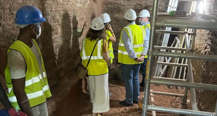 Visita a las obras del CEIP Pi I Margall