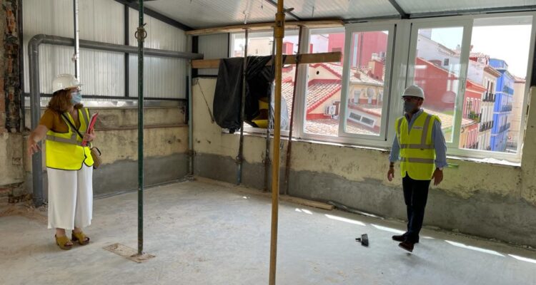 Visita a las obras de la Escuela Infantil Municipal El Duende