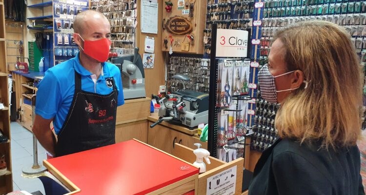 Maíllo presenta campaña de apoyo al comercio