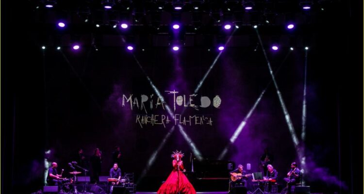 María Toledo con su 'Ranchera flamenca'