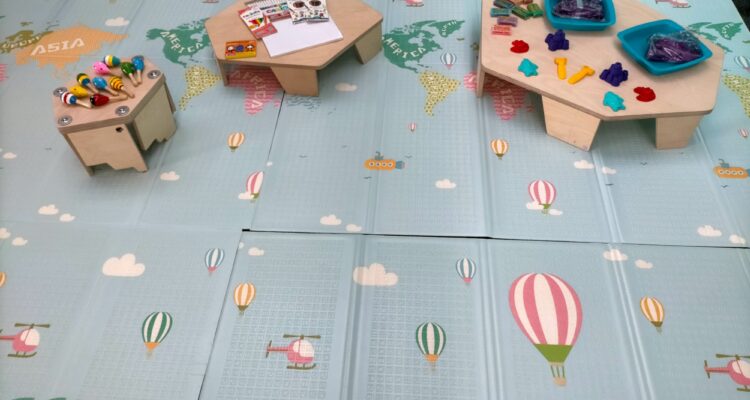 Detalle del nuevo espacio de juego y cianza