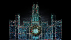 Recreación del 'videomapping'