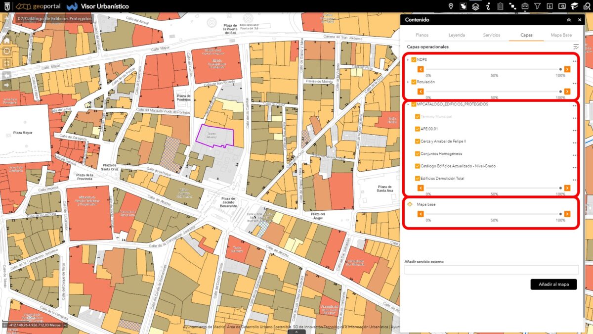 El visor urbanístico de Madrid se renueva para ofrecer una experiencia
