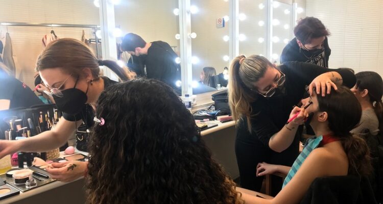 Momento previo a la puesta en escena