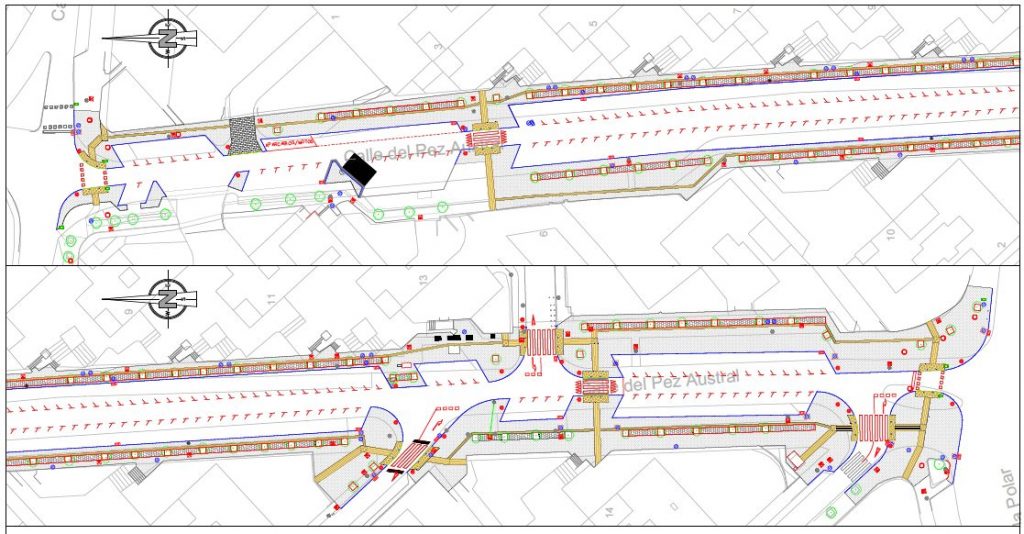 Plano accesibilidad Pez Austral
