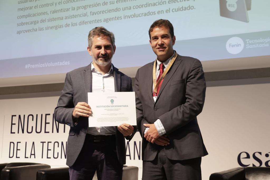 Aniorte recibe una distinción por el servicio de Teleasistencia del Ayuntamiento de Madrid