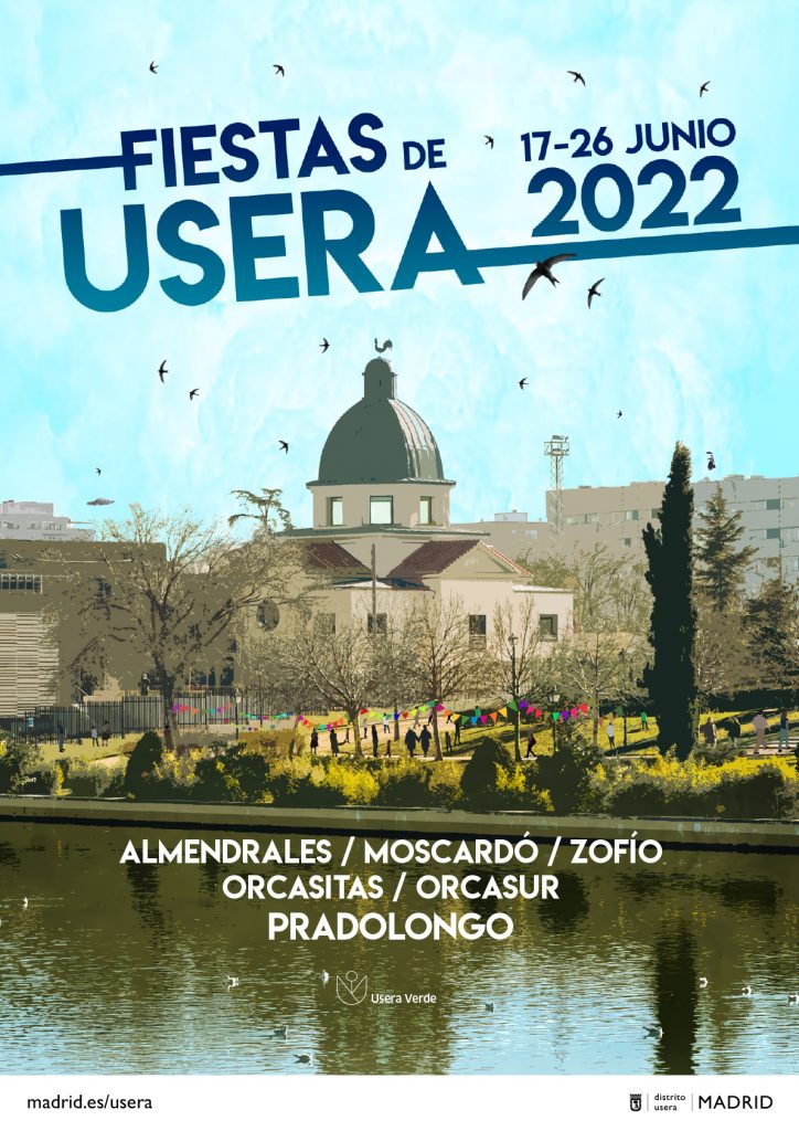 Cartel de las Fiestas de Usera 2022