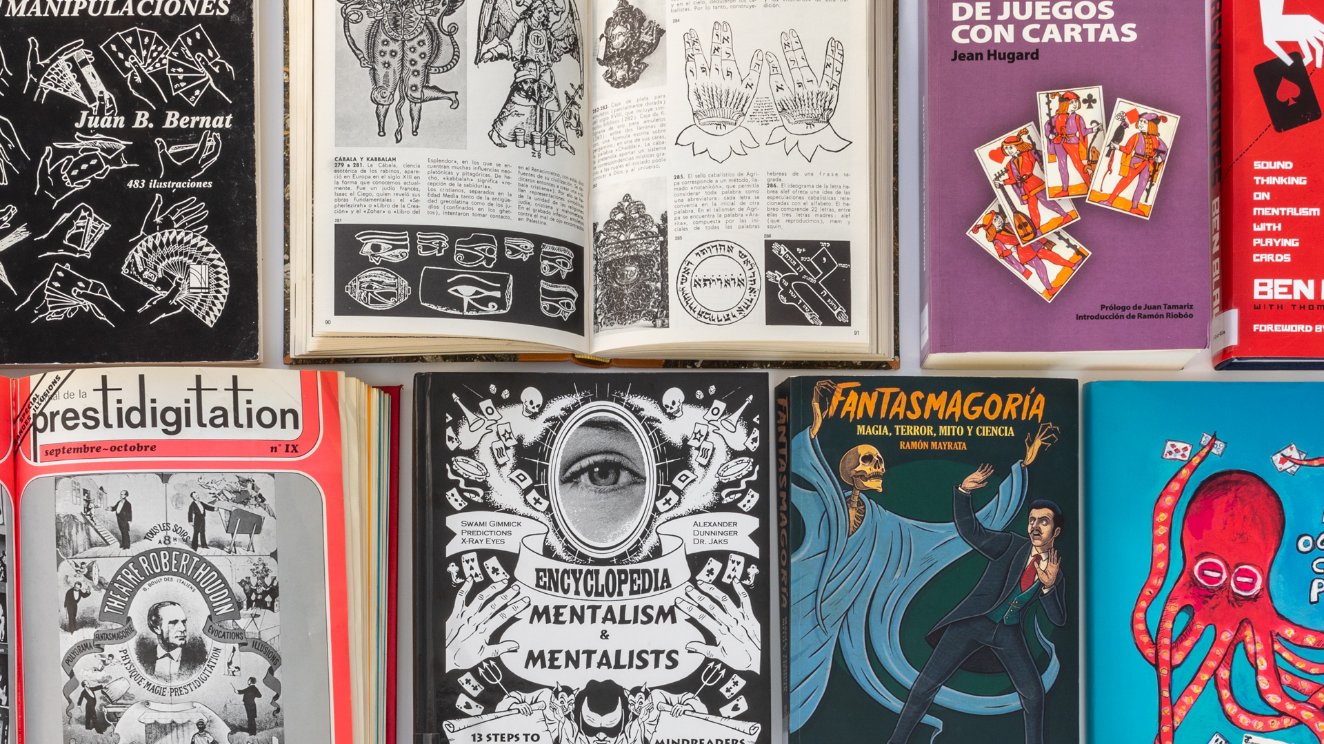 Imagen de exposición De magia ritual a arte escénico. La Biblioteca de Ilusionismo